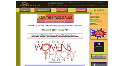 Desktop Screenshot of blackcommentator.com